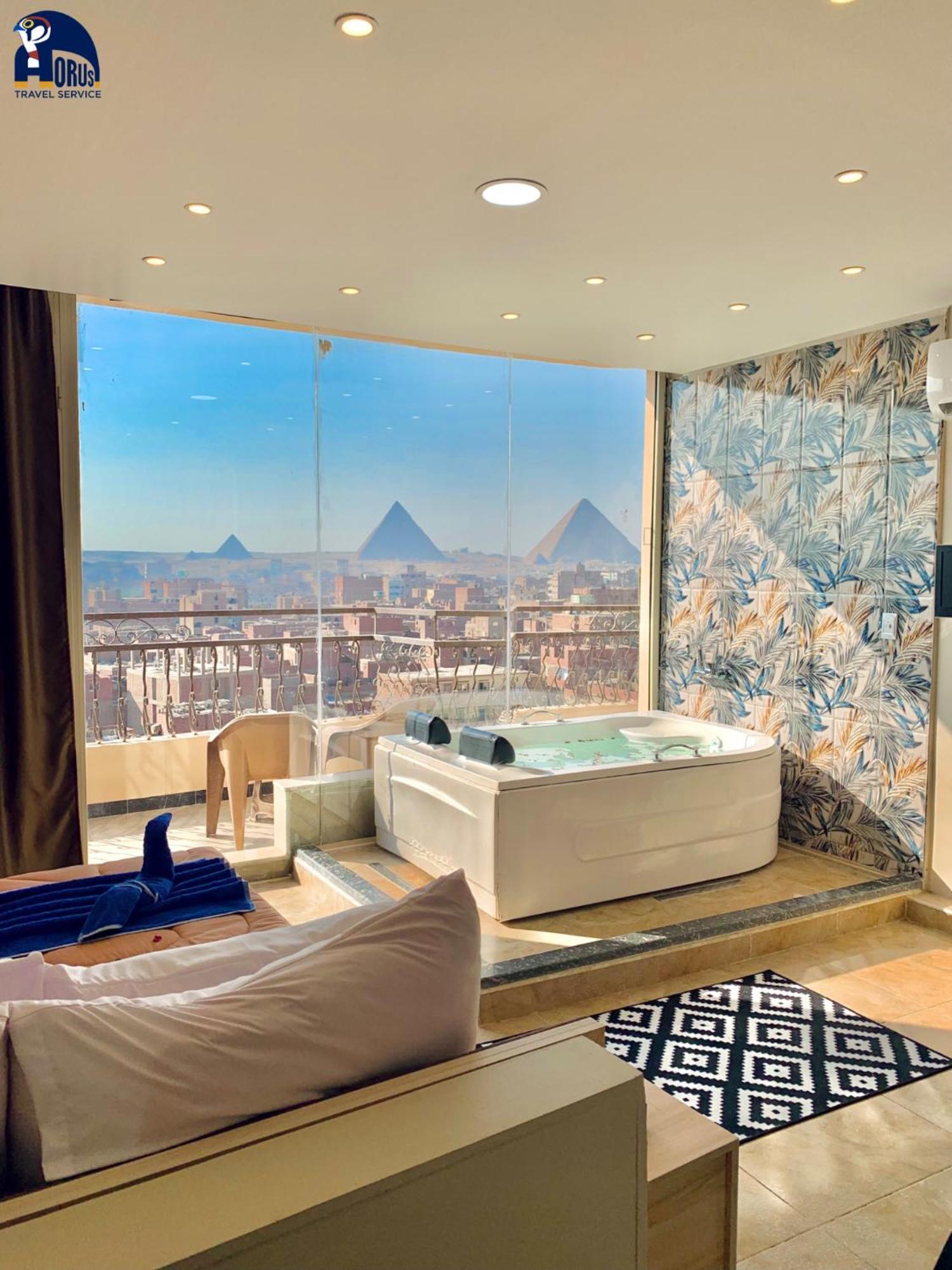Horus Horizon Inn Pyramids View Kafrat al Jabal Экстерьер фото